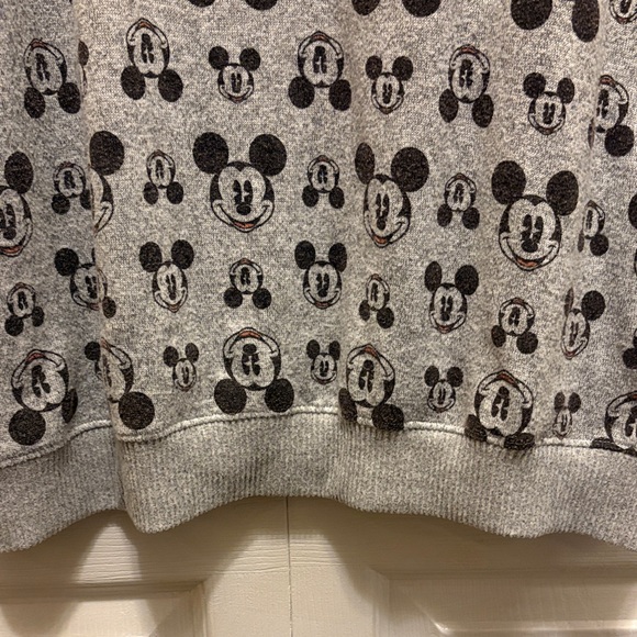 Disney Gray Knit Mickey Mouse Top - Picture 9 of 9